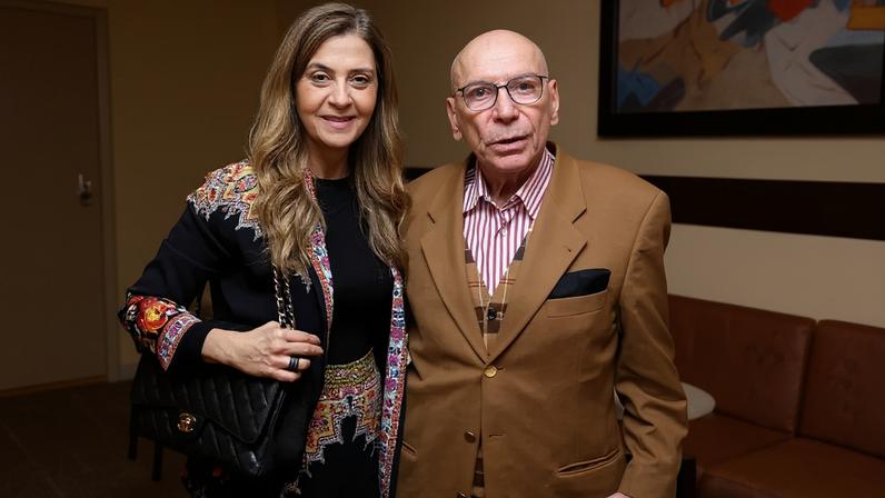 Leila Pereira e José Lamacchia são casados. (Foto: Reprodução)