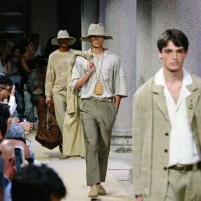 Leo Dell’Orco mergulha no Mediterrâneo para criar o Nômade Elegante da Armani