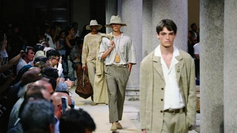 Leo Dell’Orco mergulha no Mediterrâneo para criar o Nômade Elegante da Armani