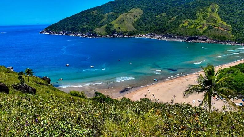 Praia do Bonete, Ilhabela (SP): Brasil lidera a lista, com 10 praias. (Foto: Paulo Stefani/Sectur Ilhabela)