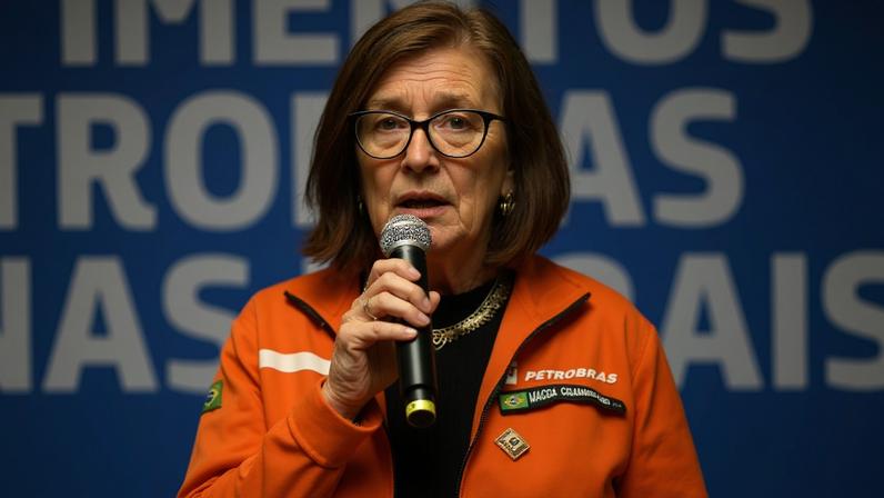 CEO da Petrobras, Magda Chambriard, participa de evento na refinaria da Petrobras Gabriel Passos (REGAP) , em Minas Gerais