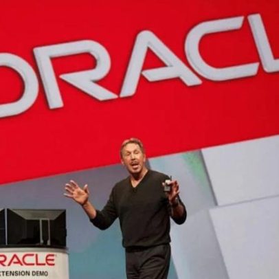 Ações da Oracle caem com gastos com IA e planos de endividamento