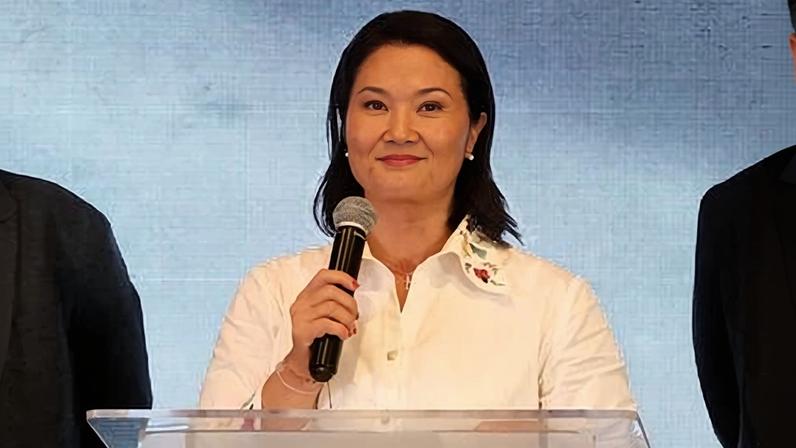 Keiko Fujimori en Lima (Peruú), el 7 de junio.
