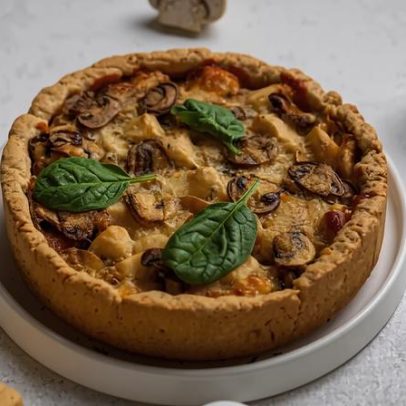 Quiches proteicas para auxiliar o ganho de massa muscular