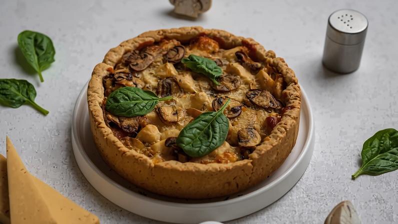 Quiches proteicas para auxiliar o ganho de massa muscular