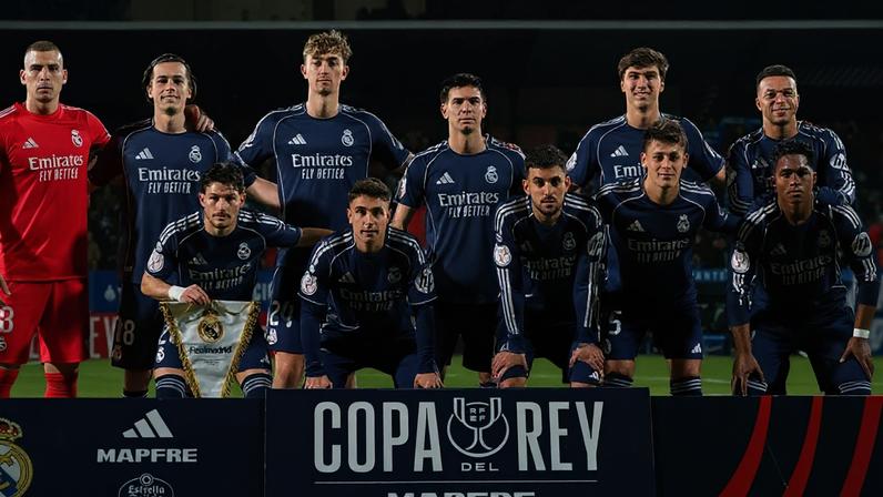 Real Madrid pela Copa do Rei (Foto: Reprodução/X)