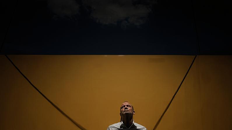 Ben Rhodes, antes del Hay Festival, en 2019.