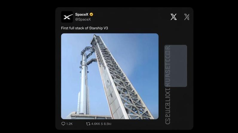 A screenshot of X’s new React with Video feature.