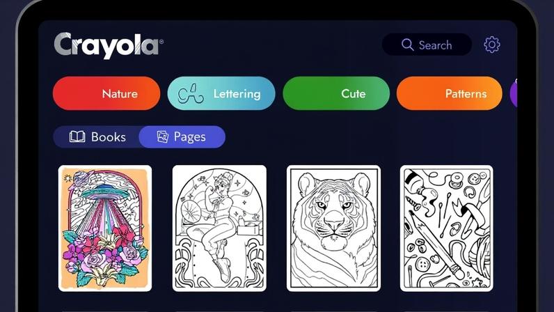 Crayola lança primeiro app de colorir para adultos com designs nostálgicos