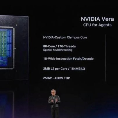 Nvidia diz que CPUs para agentes são o novo motor de crescimento