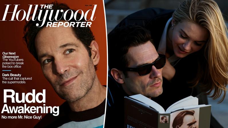 Paul Rudd on the cover of The Hollywood Reporter