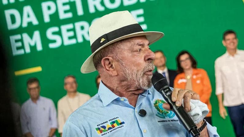 O presidente Lula durante agenda em Sergipe - MaviRetrata