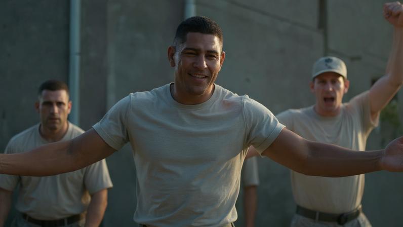 Alex Poatan no trailer de "Onslaught" (Foto: Reprodução)