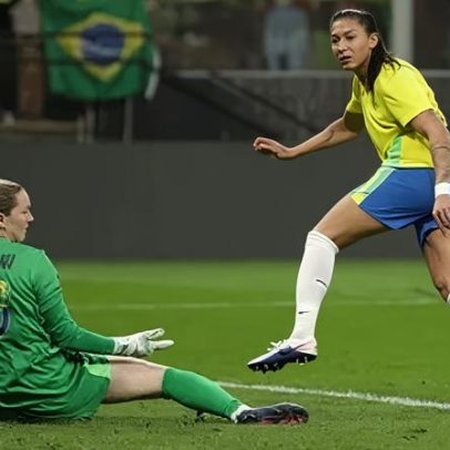 Brasil vence EUA de virada com gols de Tainá Maranhão e Bia Zaneratto