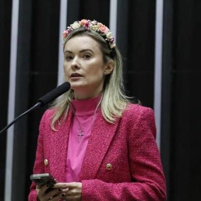 Eduardo Bolsonaro apoia Júlia Zanatta como vice na chapa de Flávio