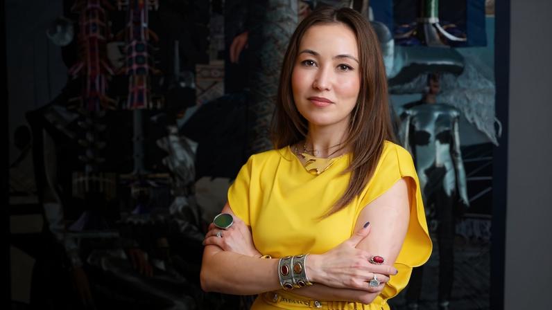 Dina Kemal Marchant, who founded Stories of Art, a provider of one-year art history courses, supported the Kazakhstan Pavilion at the 61st Venice Biennale, as well as artist residencies at London’s Delfina Foundation