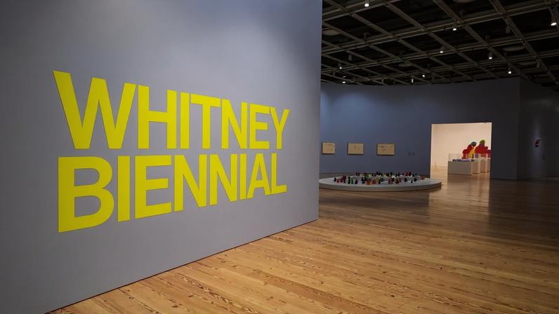 Installation view of Whitney Biennial 2026 Photograph by Darian DiCanno/BFA.com. © BFA 2026