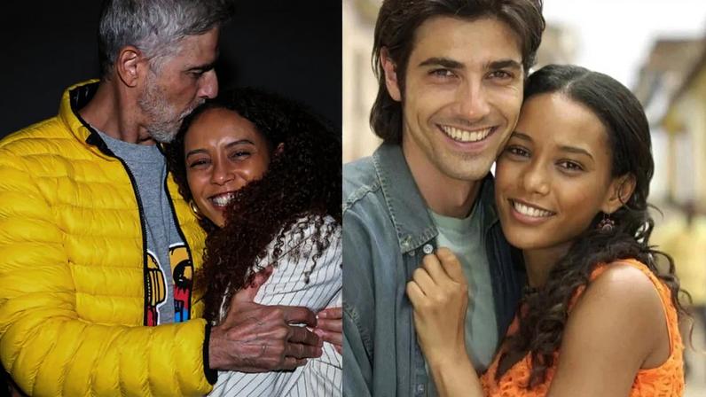 Você piscou e 22 anos passaram: Taís Araújo e Reynaldo Gianecchini protagonizam reencontro carinhoso e cheio de nostalgia após 'Da Cor do Pecado'
