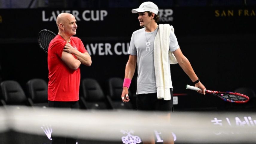 Agassi elogia Fonseca após Roland Garros; agora é um homem