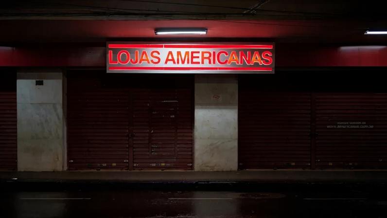Fachada das Lojas Americanas em Franca, no interior de SP. — Foto: IGOR DO VALE/ESTADÃO CONTEÚDO
