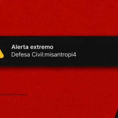 Como funciona um alerta verdadeiro da Defesa Civil
