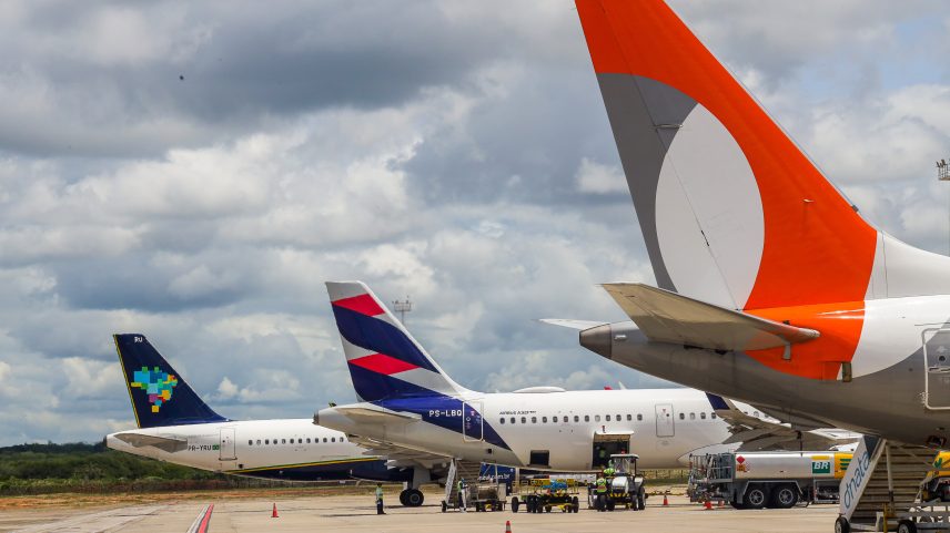 Passageiros em aeroportos atingem recorde nos cinco primeiros meses de 2026