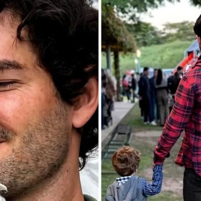 Alexandre Pato curte festa junina com o filho antes da Copa