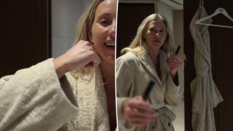 Alix Earle sofre golpe no rosto durante noite em Mônaco