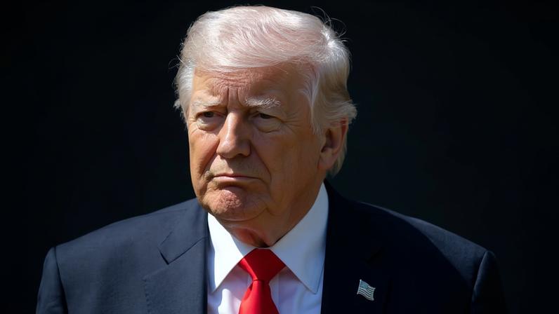 O presidente Donald Trump caminha para falar com repórteres enquanto se prepara para embarcar no helicóptero Marine One no gramado sul da Casa Branca, na sexta-feira, 1º de maio de 2026, em Washington — Foto: Mark Schiefelbein / AP