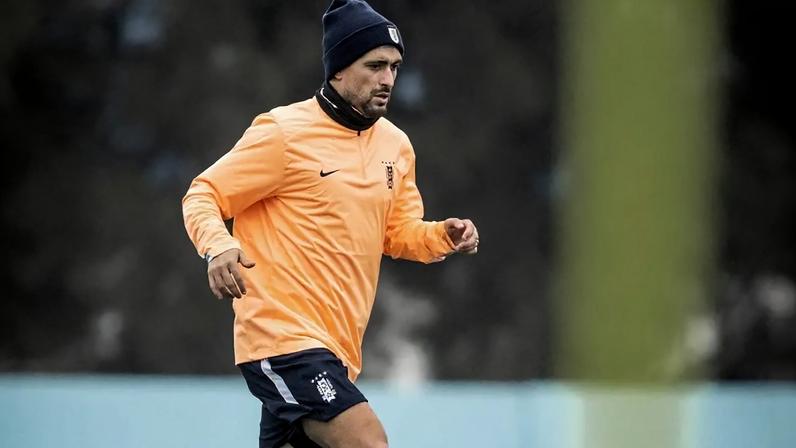 Arrascaeta pela seleção do Uruguai (Foto: X/Uruguai)