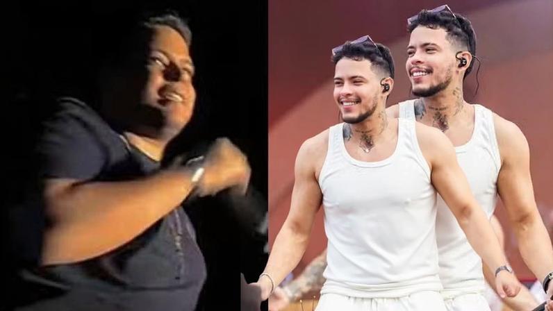Antes e depois de Felipe Amorim — Foto: Reprodução | Instagram