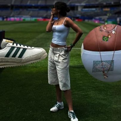 Anitta aparece de regata com Brasil em strass na abertura da Copa 2026