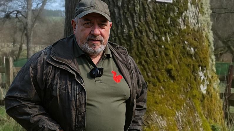 Ian Glendinning says the new cameras will help prevent the spread of grey squirrels