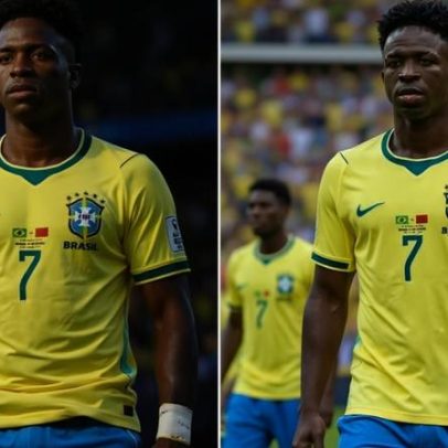 Post de Vini Jr. após jogo viraliza; comentário do melhor amigo de Virginia