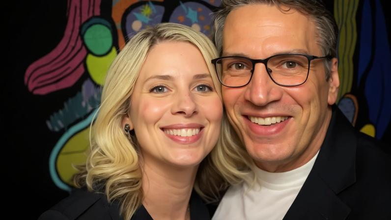 Dani Valente e Christiano Cochrane — Foto: Reprodução/Instagram