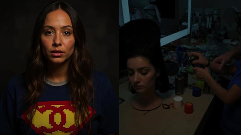 Sabrina Sato mostrou preparação de 'cabelo maluco' para a filha — Foto: Reprodução/Instagram