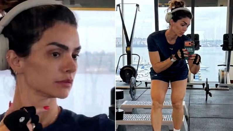 Kelly Key mostra pele e shape durante treino — Foto: Reprodução/Instagram