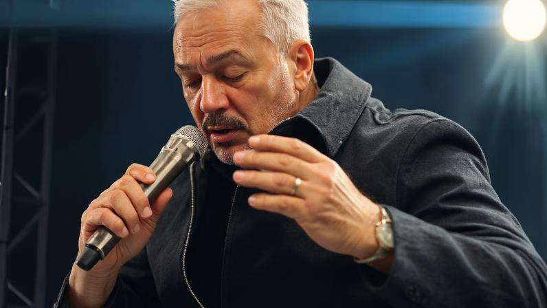 Após críticas ao hino, Belo diverte público com pergunta em show