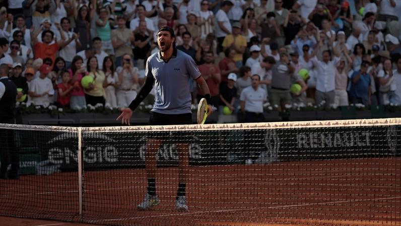 Matteo Berrettini (Foto: Loïc Wacziak / FFT)