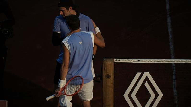 Matteo Berrettini e Matteo Arnaldi (Foto: Jean-Baptiste Autissier/FFT)