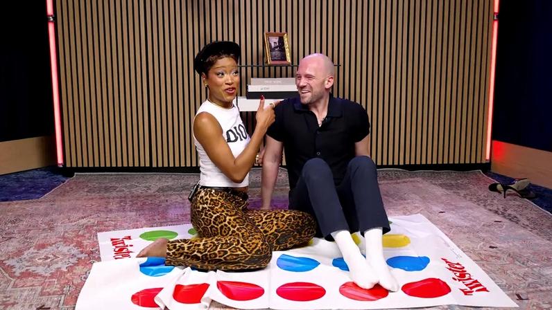 Keke Palmer e Sean Evans alimentam rumores de romance após beijo em NYC