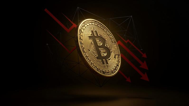 Bitcoin recua a 71.500 após tensões geopolíticas e liquidações elevadas