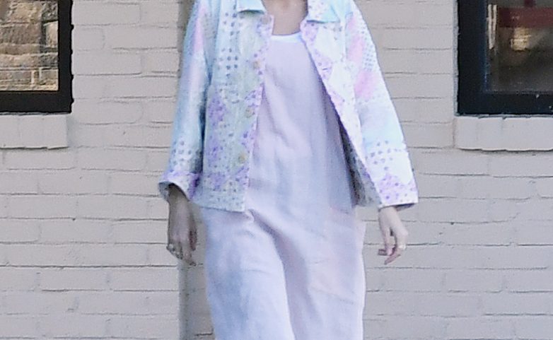 Blake Lively was spotted running errands in upstate New York Friday.