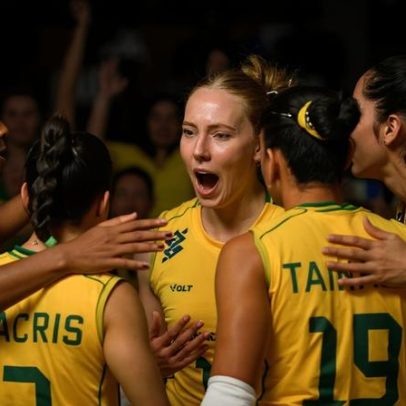 Brasil vence Itália e encerra sequência invicta de 39 jogos na VNL