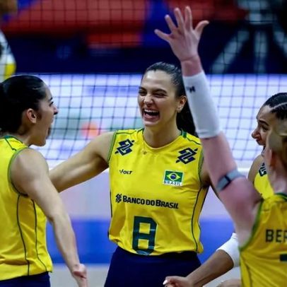 Brasil vence Bélgica na VNL e exibe principais lances da partida