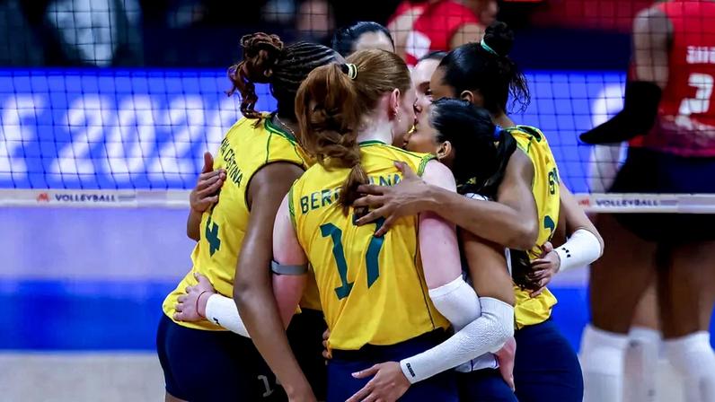 Ao vivo: Brasil enfrenta Bulgária pela Liga das Nações de Vôlei