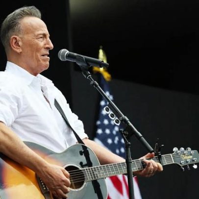 Bruce Springsteen canta em abertura do Obama Presidential Center