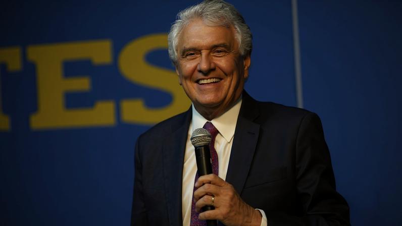 Caiado cita Silvia Abravanel, filha de Silvio Santos, como possível vice; apresentadora reage com cautela. (Foto: Marcelo Camargo/Agência Brasil)