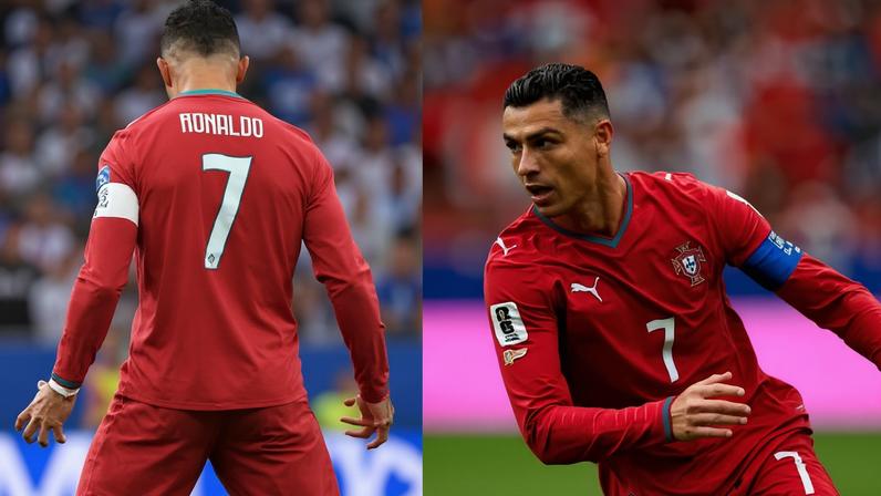 Cristiano Ronaldo comemora goleada — Foto: Reprodução/Instagram