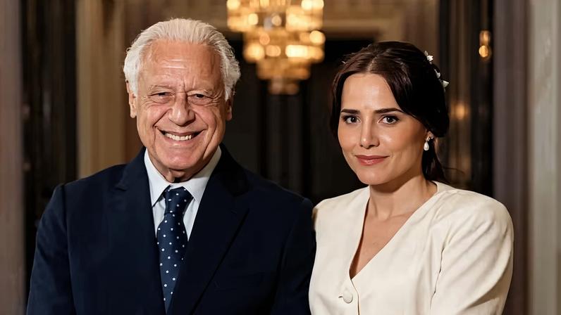 Antônio Fagundes e Letícia Colin e 'Quem Ama Cuida' — Foto: Reprodução/Instagram